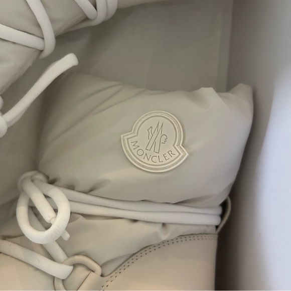 New Moncler Resile Après Leather Puffer Winter Snow Ski Ankle Boots - Picture 8 of 11